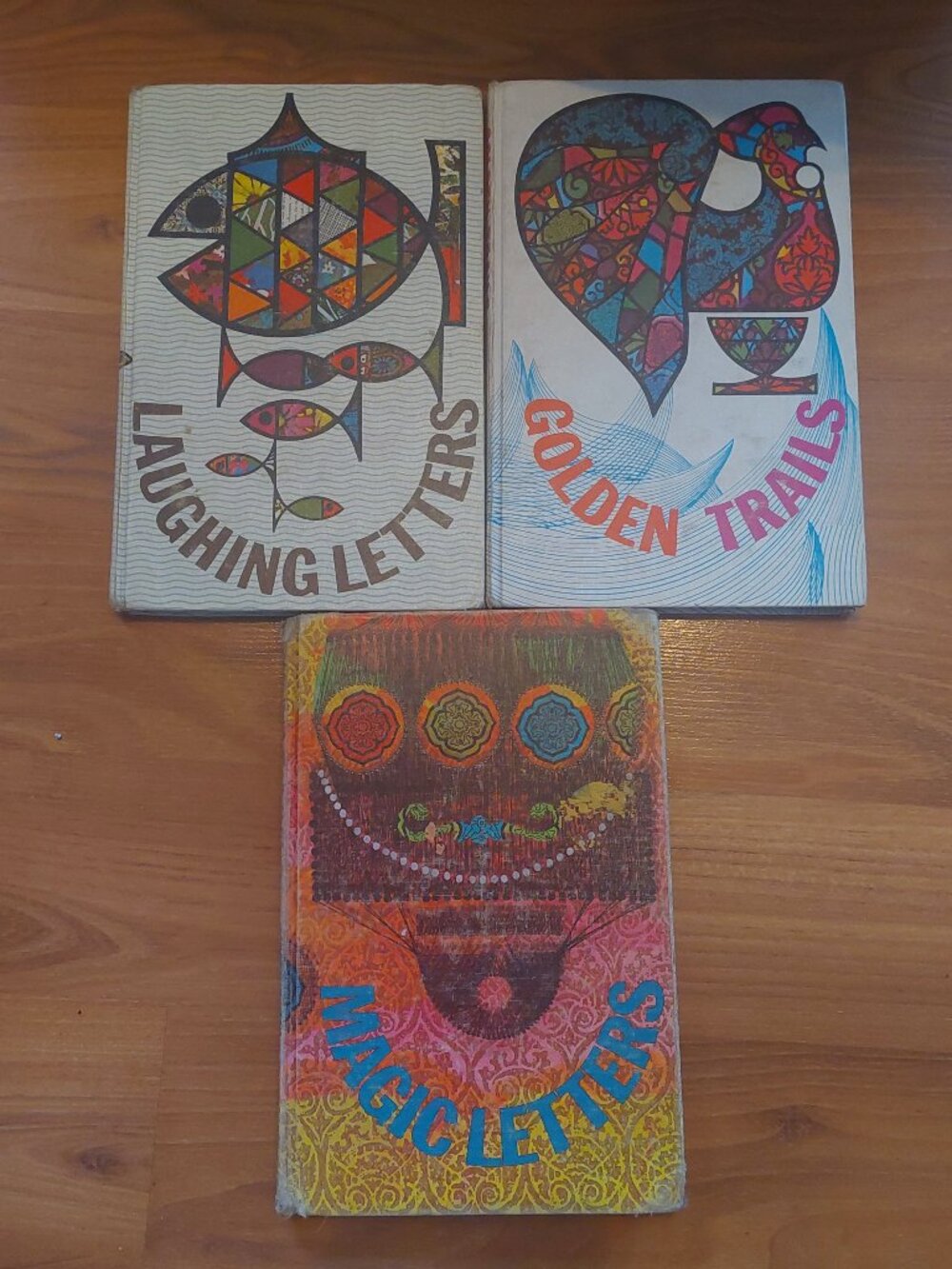 Set of Vintage Canadian Elementary Readers Textbooks (1967/68) Hardcover